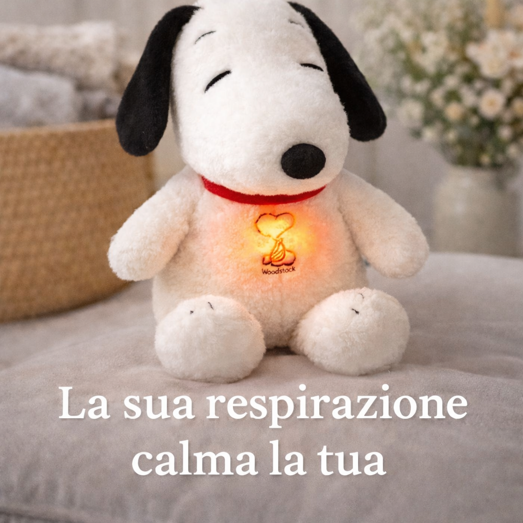 Snoupy – il pupazzo con il battito del cuore