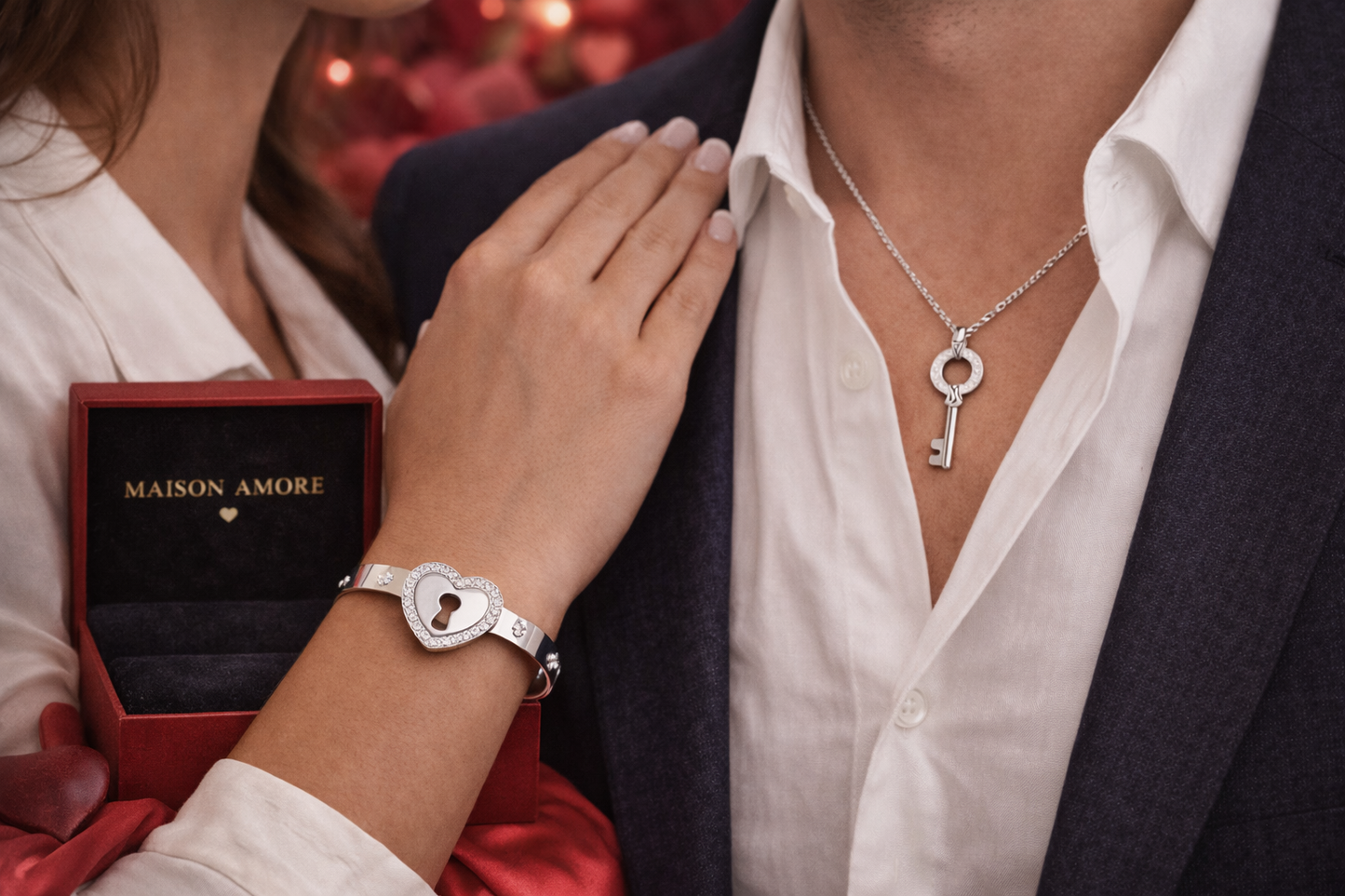 Chiave del Cuore - Bracciale & Collana