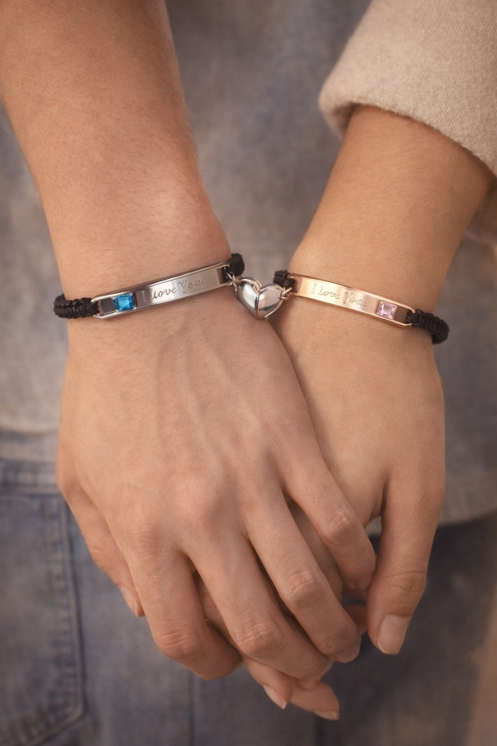 Bracciali Due Metà, Un Cuore